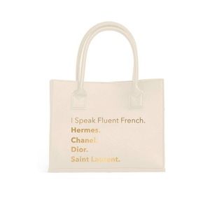 Vegan Leather NWT - Women’s Fluent French Ivory Mini Tote